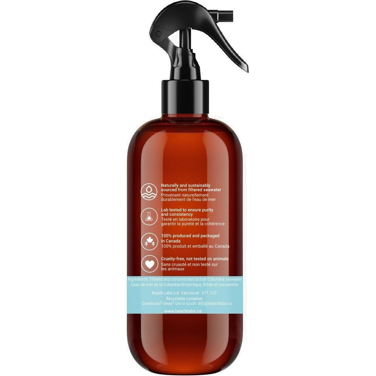 Spray de Aceite de Magnesio Beach Labs 236.6 ml 100% Natural