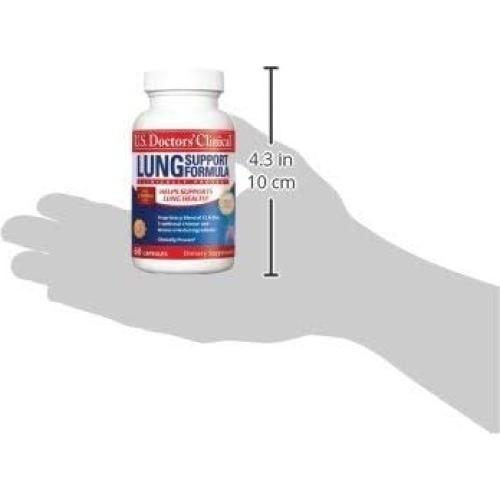 Suplemento Pulmonar U.S. Doctors' Clinical - 60 Cápsulas