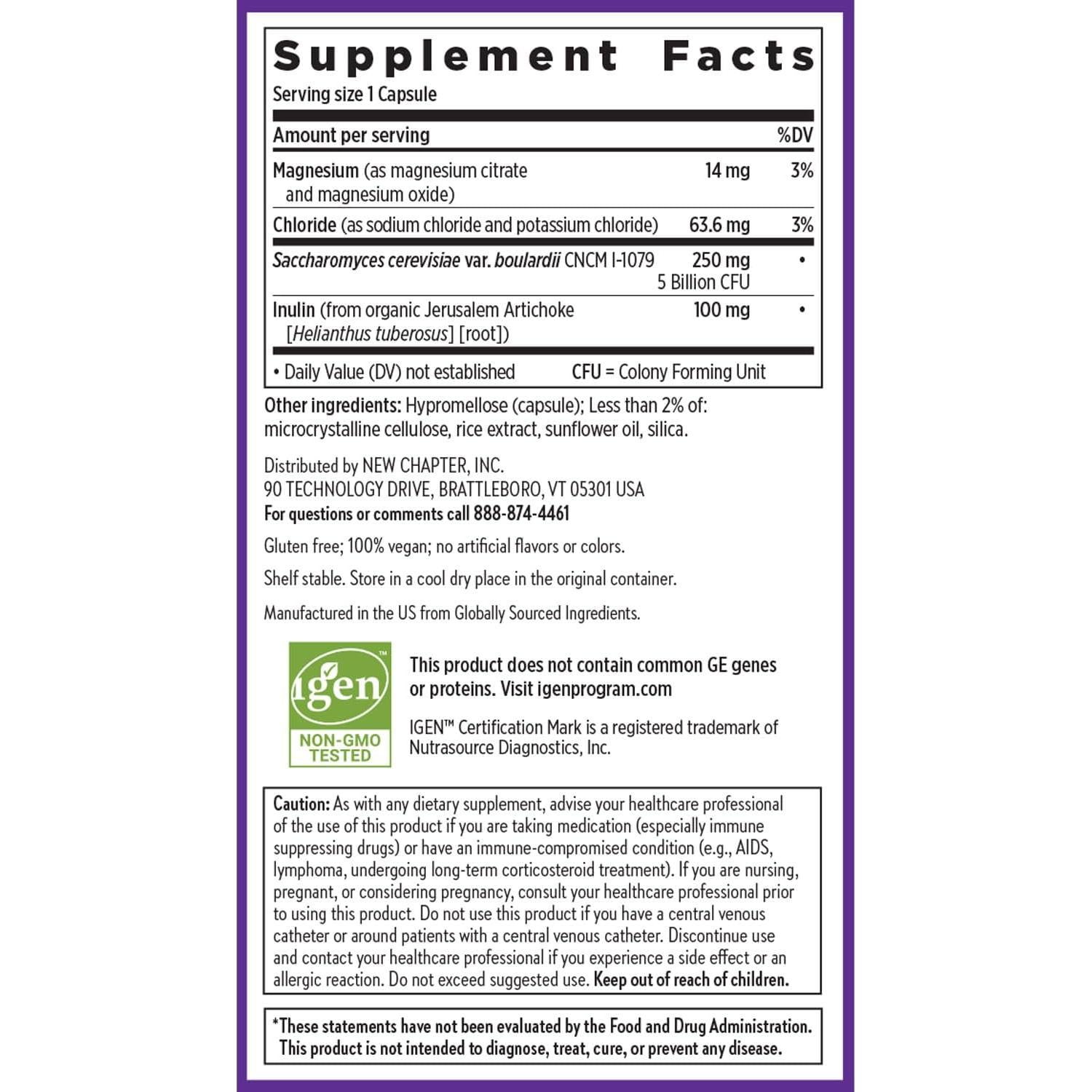 Probioticos New Chapter Flora Fortify 14 Caps 5 Mil Millones