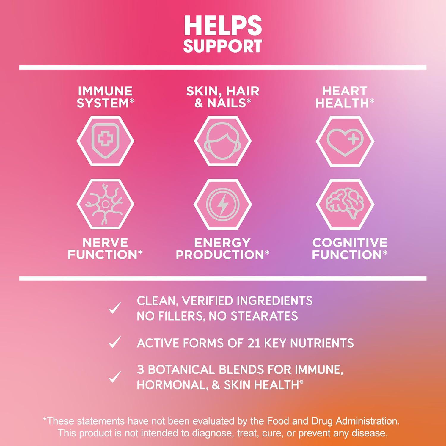 Multivitamina para Mujeres BioEmblem + Polvo de Magnesio 350mg