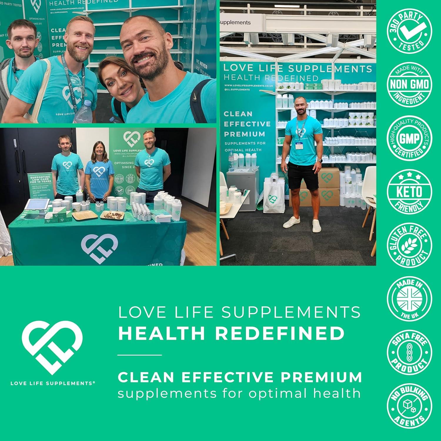 Suplementos Love Life EAA Aminoácidos Esenciales 348g Sabor Manzana y Kiwi