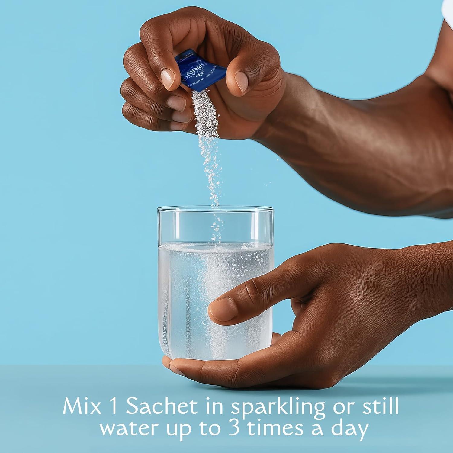 Sachets de Reposición Mineral Vital Spring 10 Unidades - Sin Azúcar