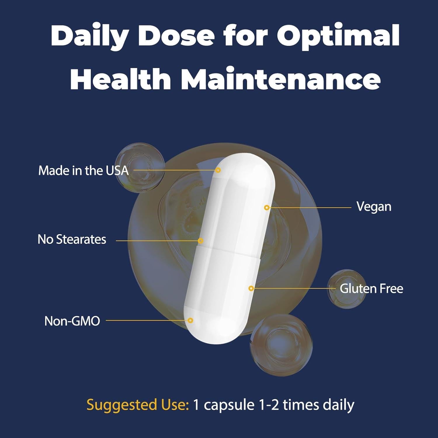 Suplemento de Cortisol Totaria con Ashwagandha 120 Cápsulas