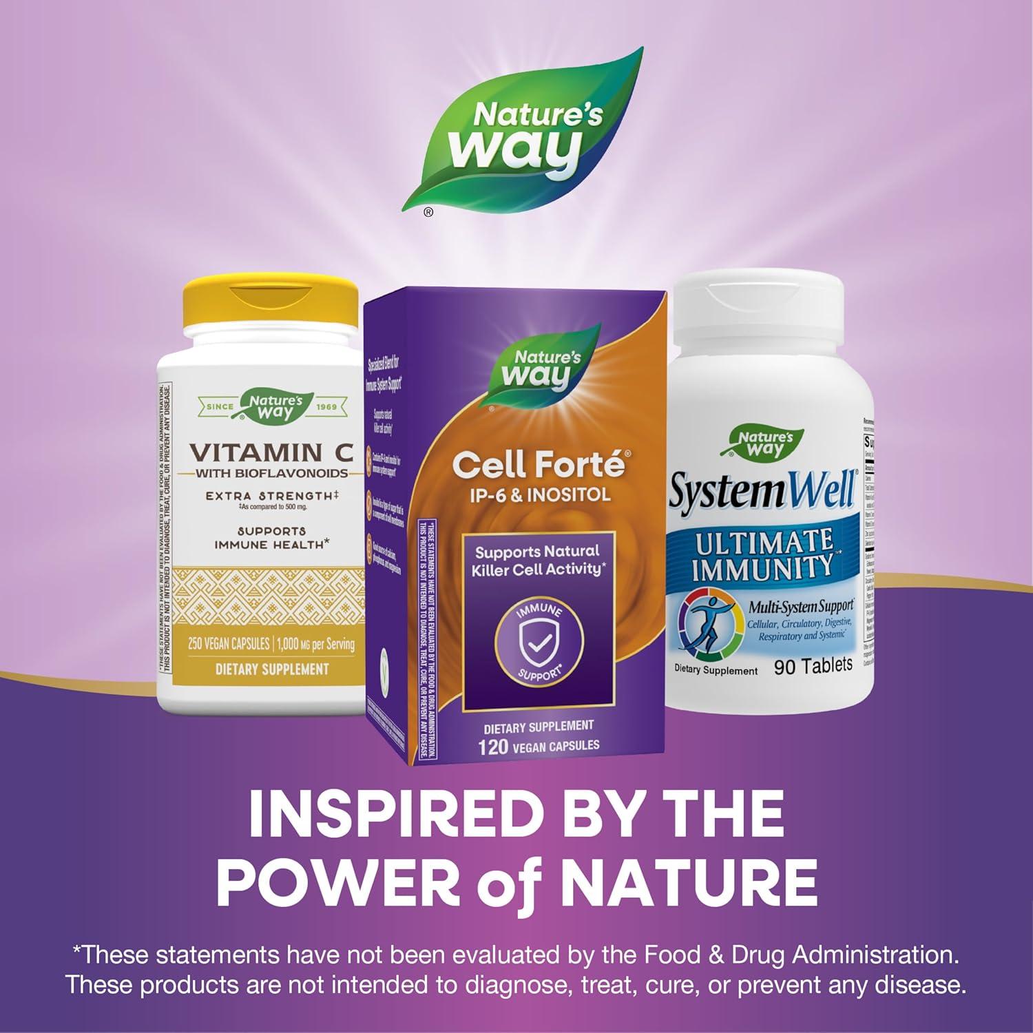 Suplemento Inmunológico Nature's Way Cell Forté IP-6 120 Cápsulas