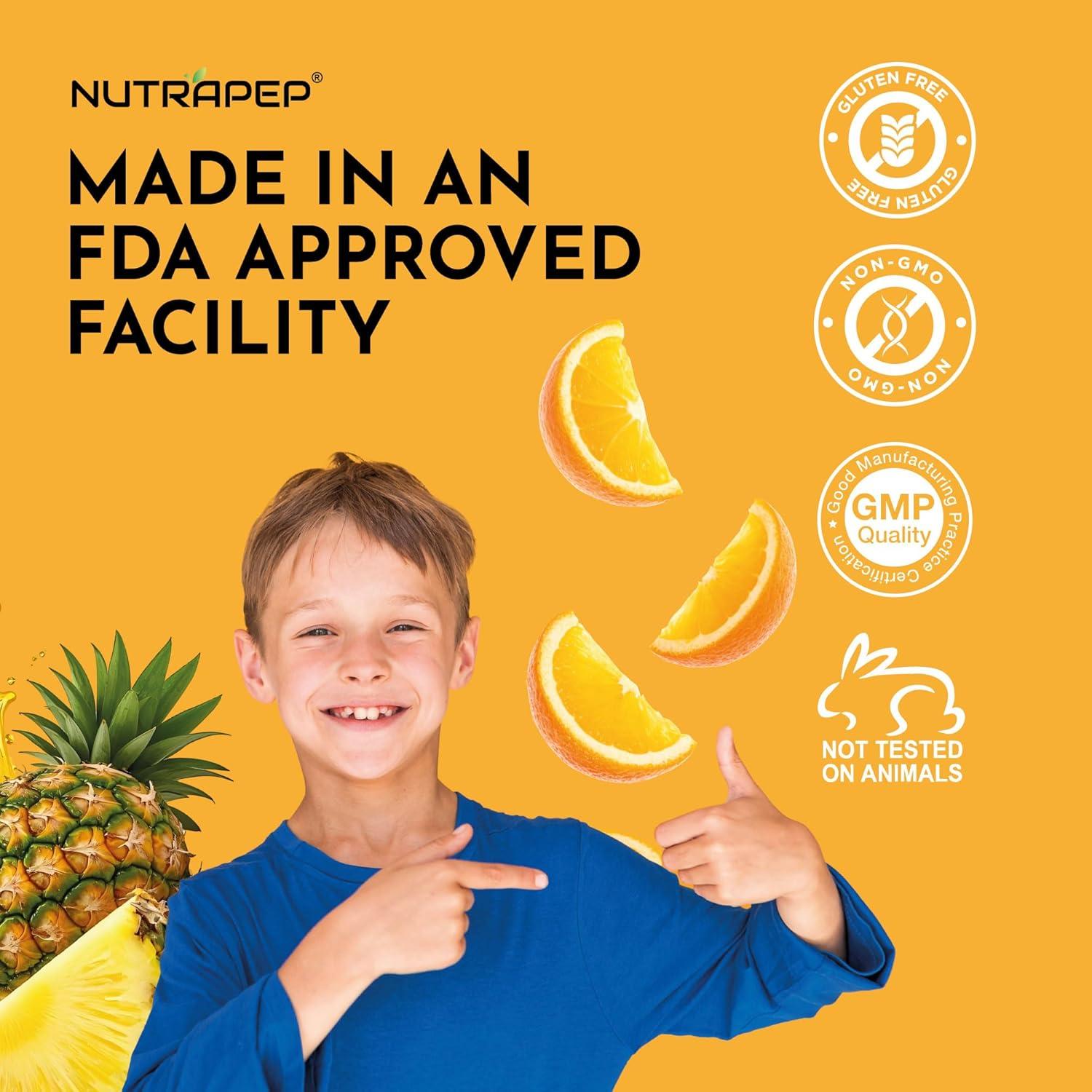 Gomitas Nutrapep para Crecimiento de Altura - 181g