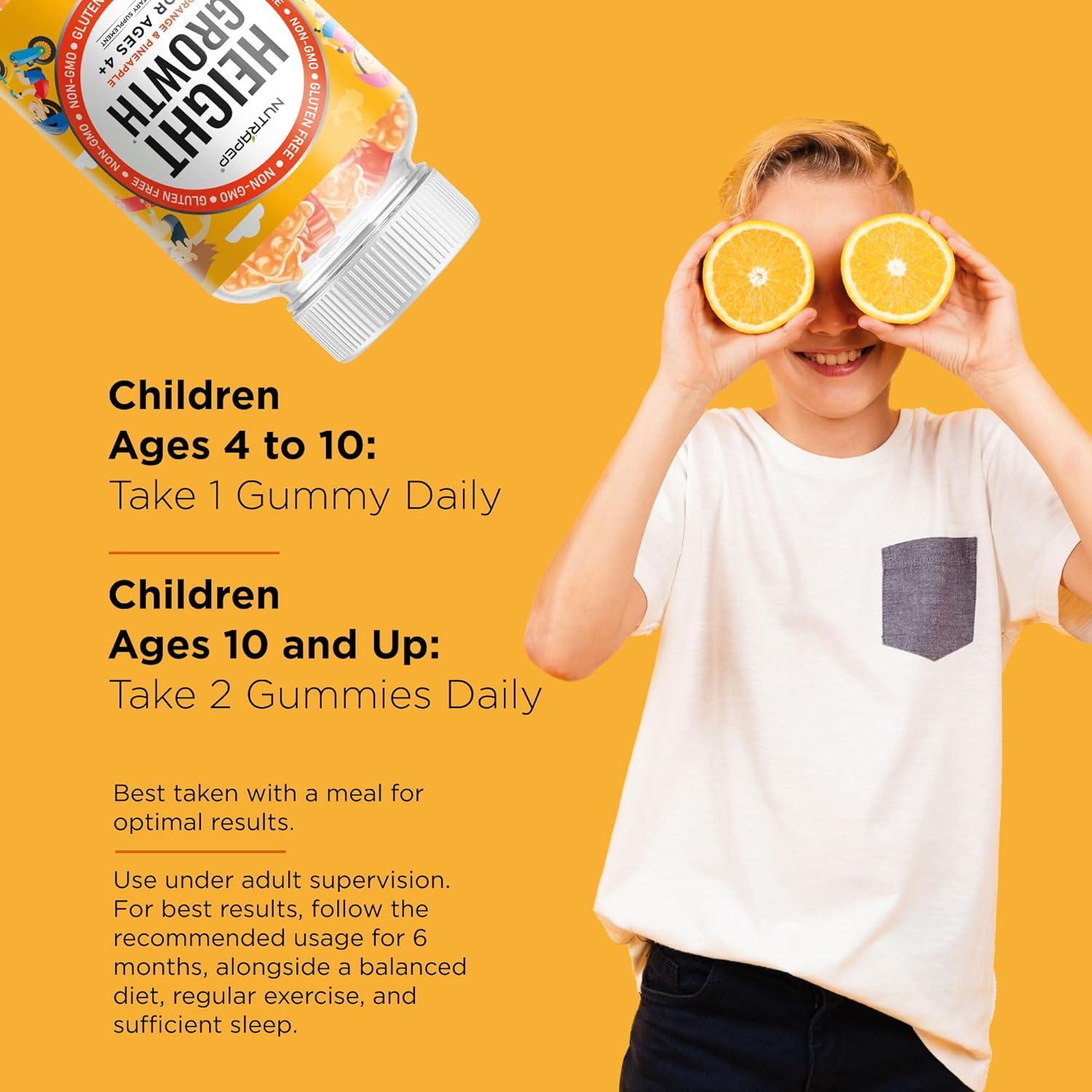 Gomitas Nutrapep para Crecimiento de Altura - 181g