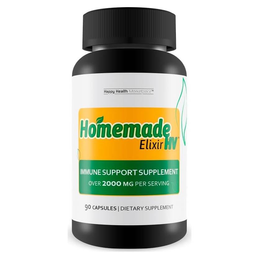 Elixir Casero HV - Suplemento Inmunológico Vitamina C D Zinc