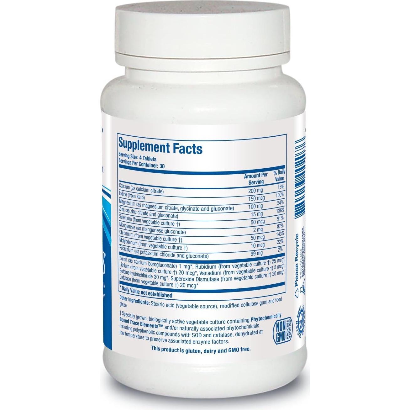 Complejo Multimineral Multi Mins Biotics 120 Tabletas Sin Hierro