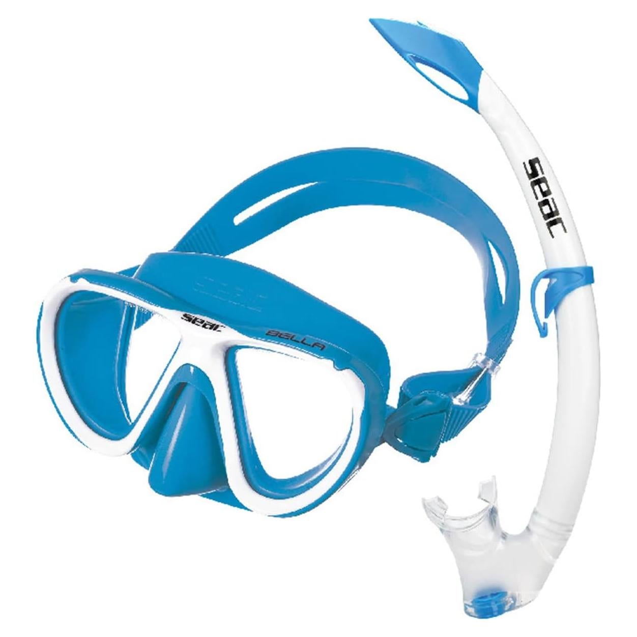 Conjunto de Buceo SEAC Bella Color para Niños 100% Silicona