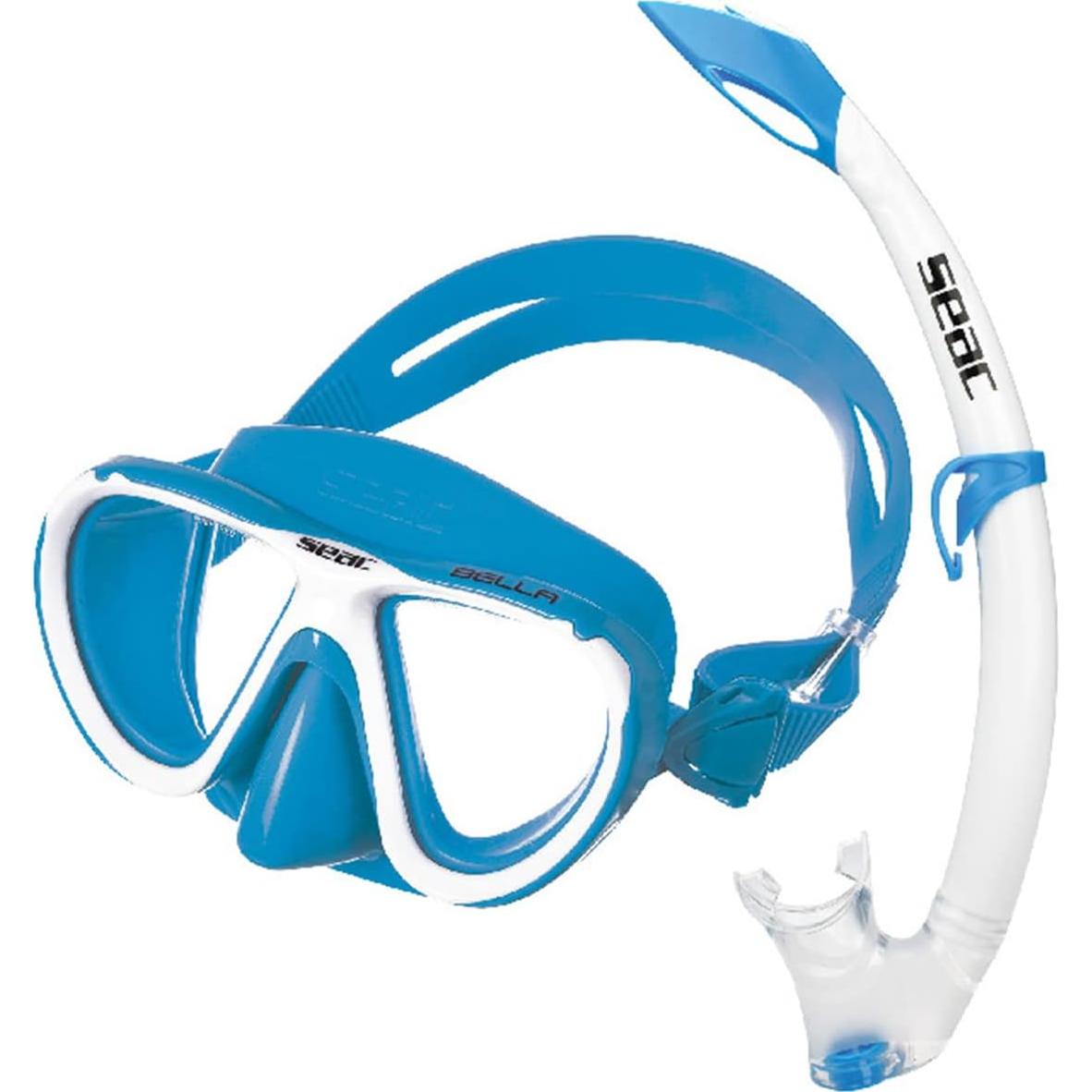Conjunto de Buceo SEAC Bella Color para Niños 100% Silicona