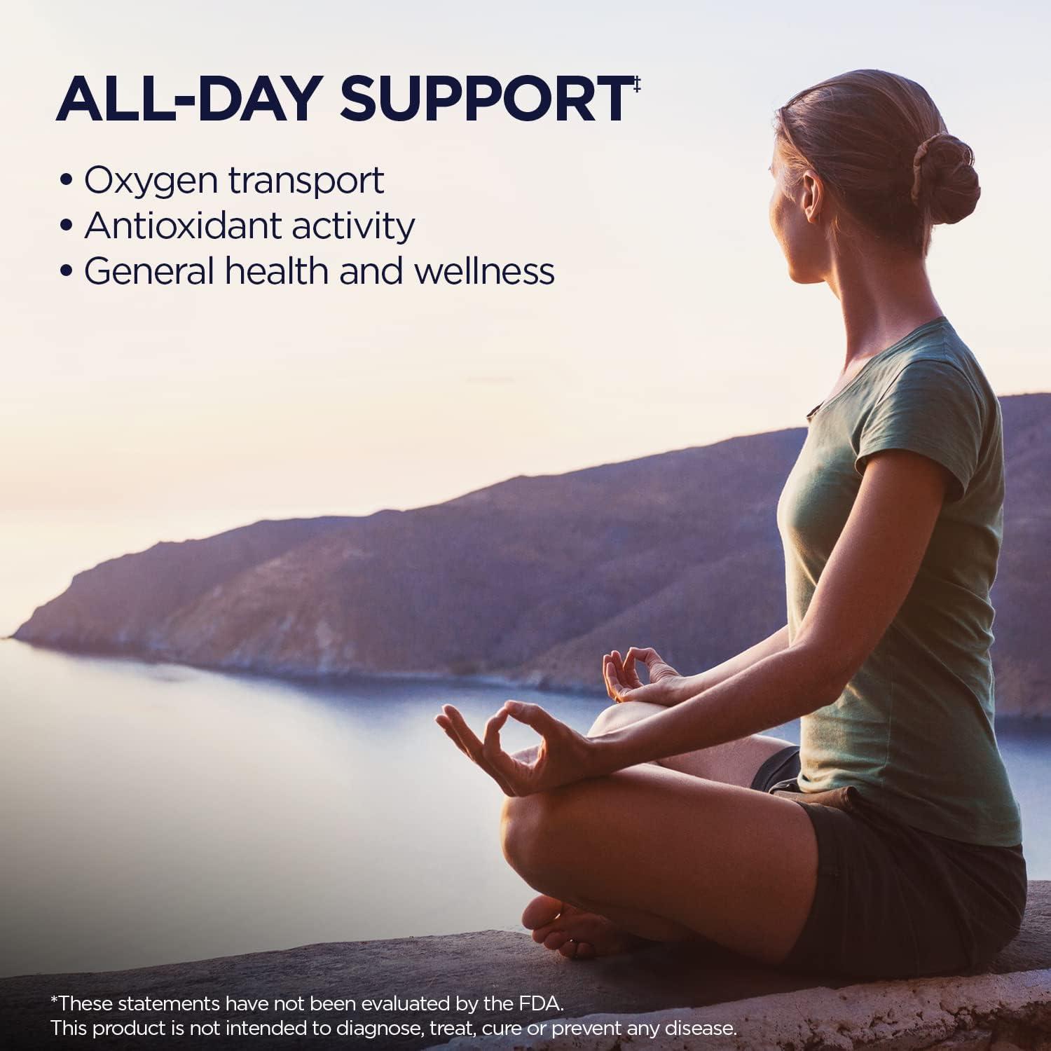 Tabletas de Hierro KAL 90 Tabletas 4.5 mg Sabor Manzana