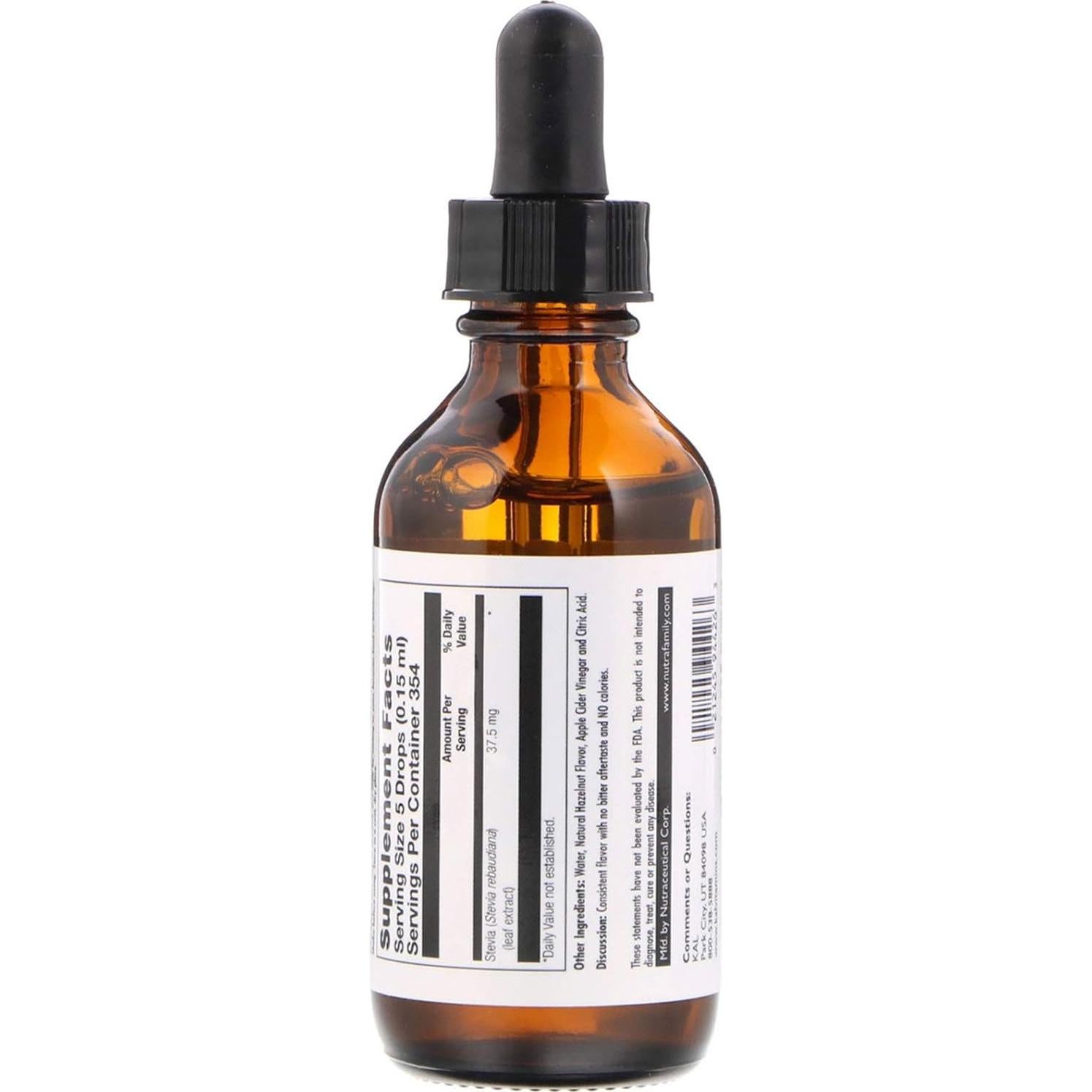 Extracto de Stevia KAL Avellana 53.24 ml Sin Calorías