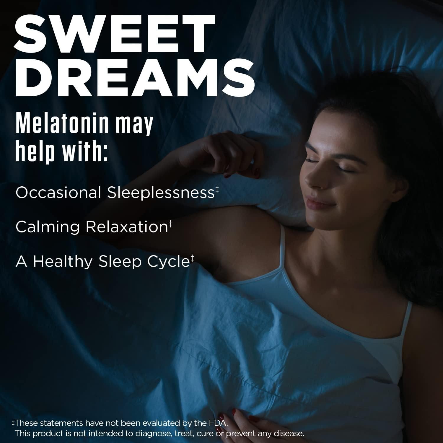 KAL Melatonina 3mg con Vitamina B6, 120 Tabletas Veganas