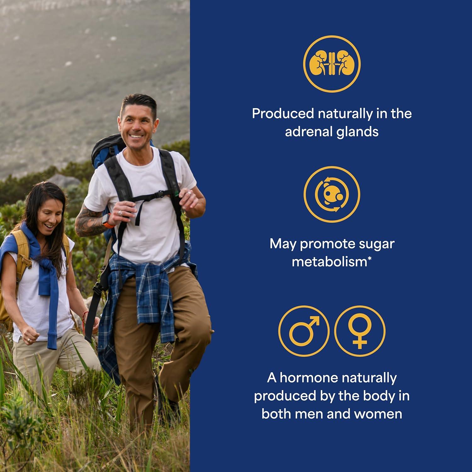 Suplemento DHEA Puritan's Pride 50mg 100 Tabletas Envejecimiento Saludable