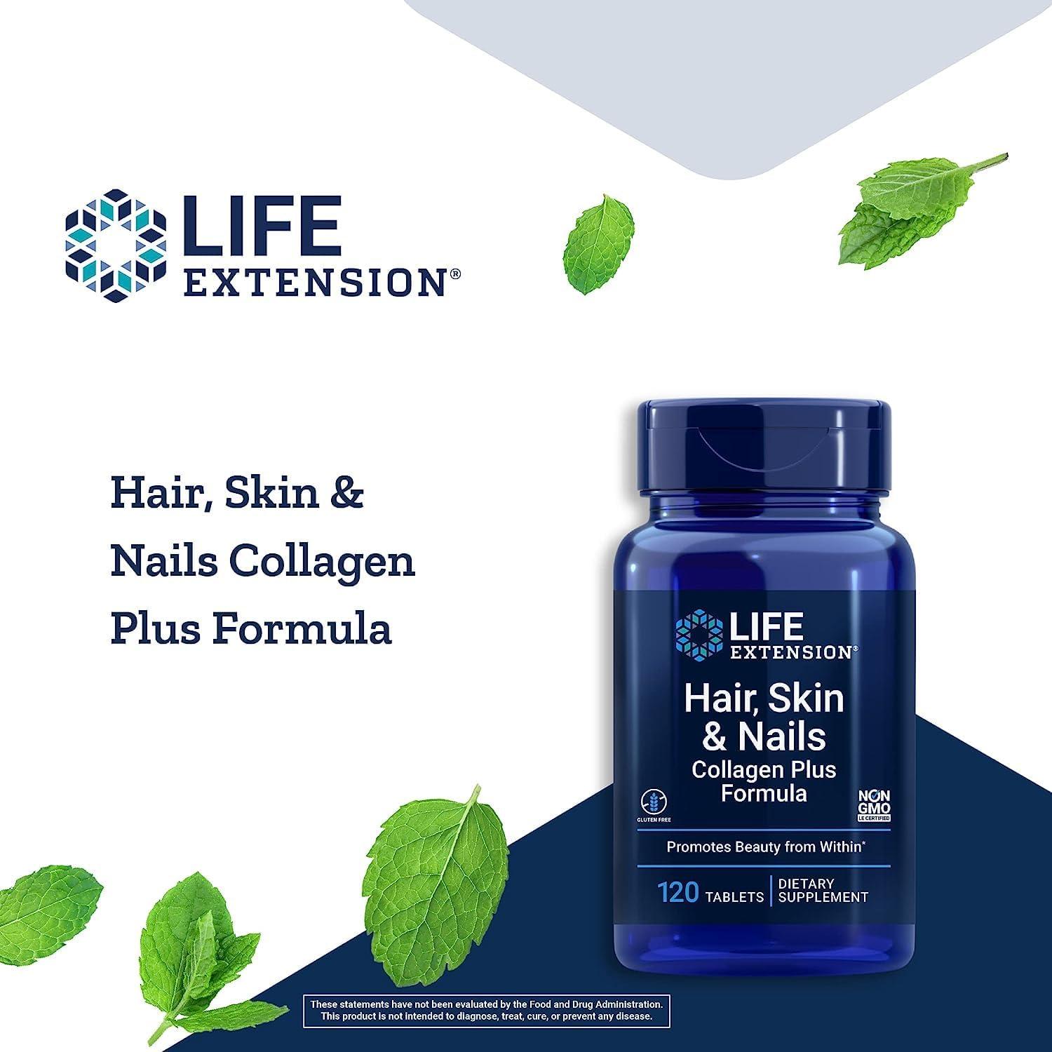 Fórmula de Colágeno Plus y Ceramidas Life Extension 30 Cápsulas