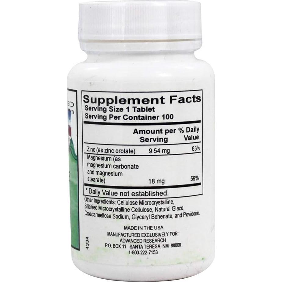 Orotato de Zinc 100 TAB NCI Dr. Hans Nieper 9.5 mg