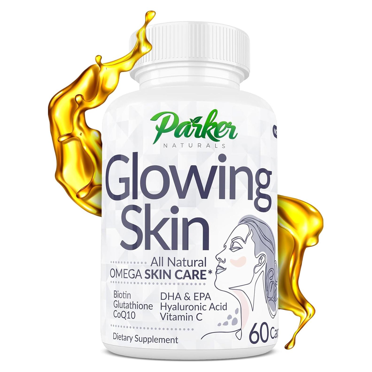 Suplemento Piel Radiante Parker Naturals 60 Cápsulas