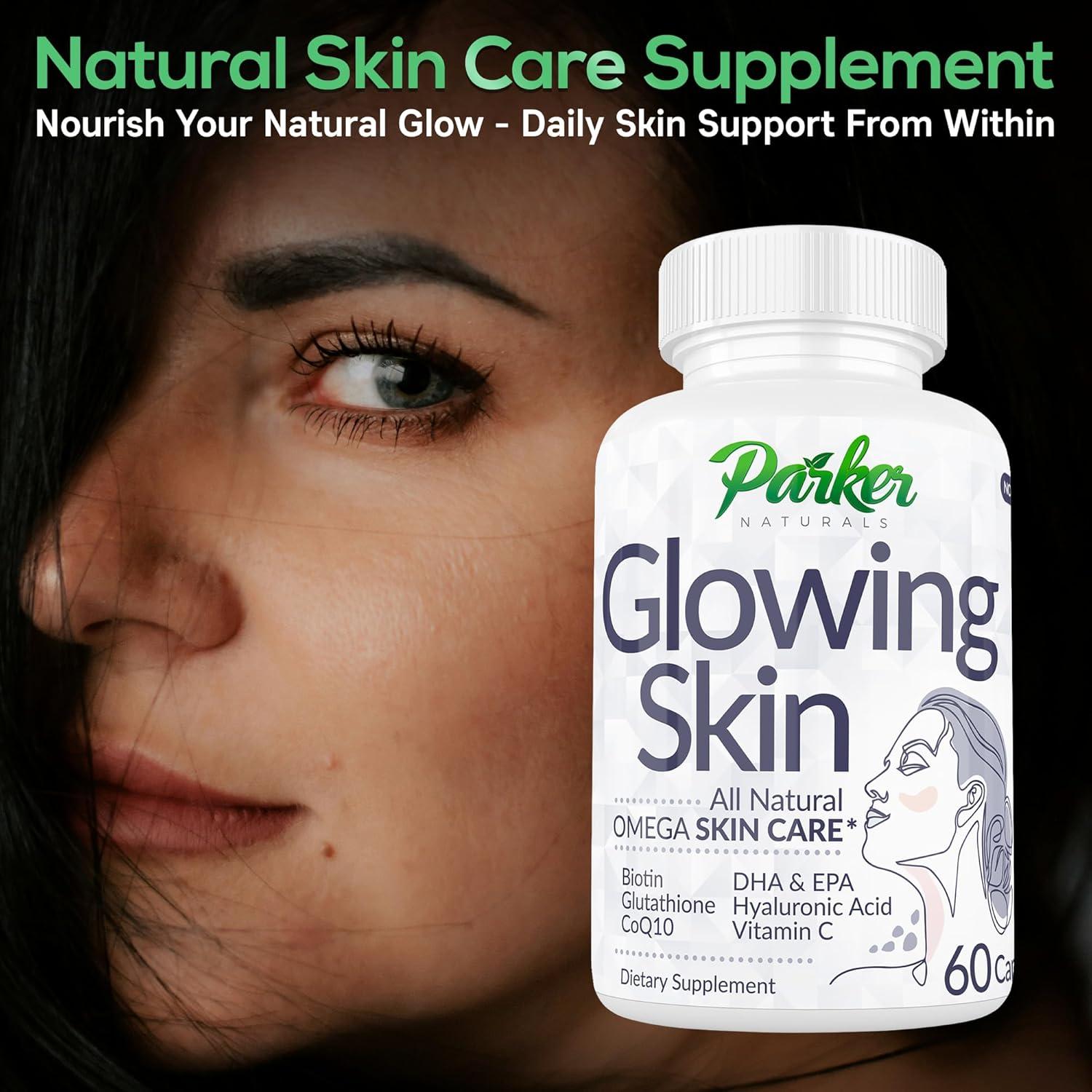 Suplemento Piel Radiante Parker Naturals 60 Cápsulas