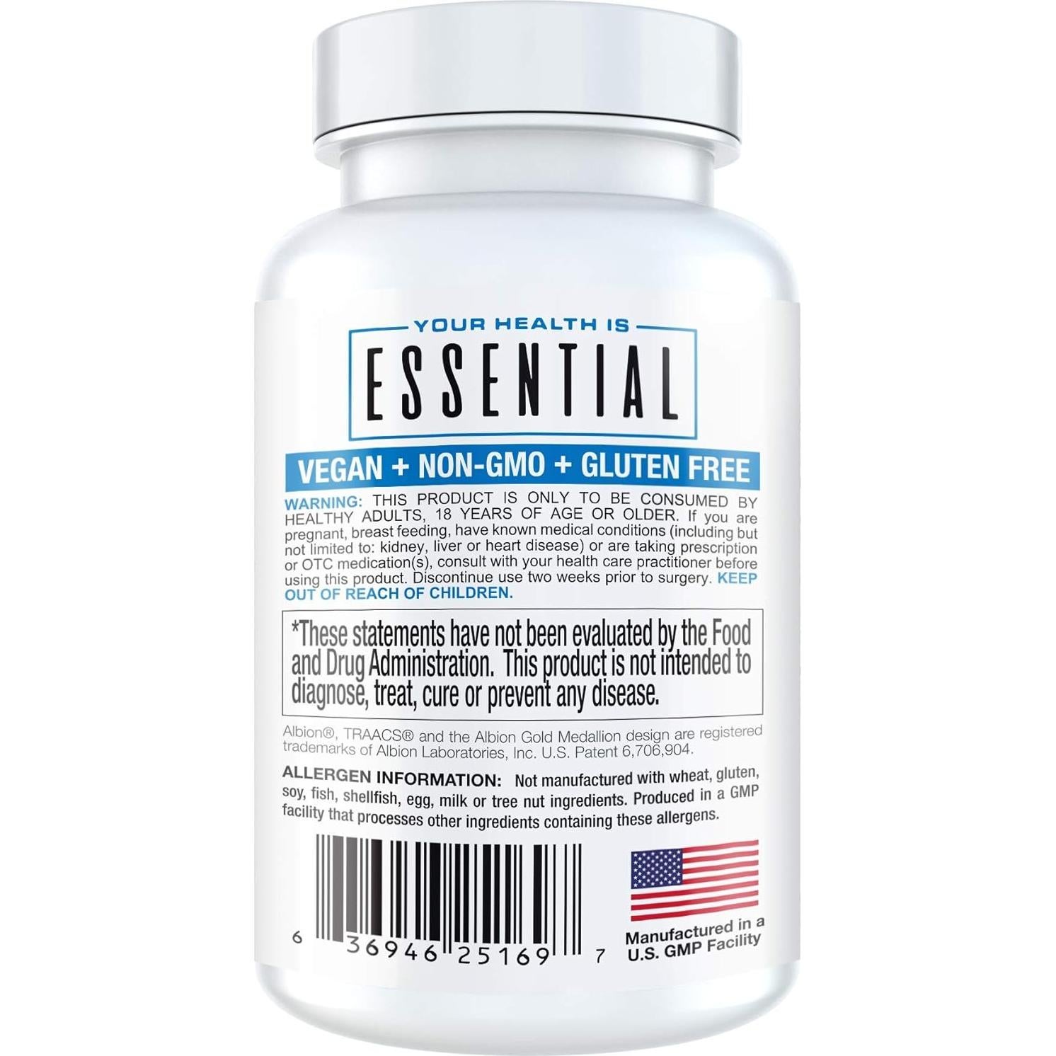 InnovaPharm Zinc Chelate + Cobre Chelate 120 Cápsulas Veganas