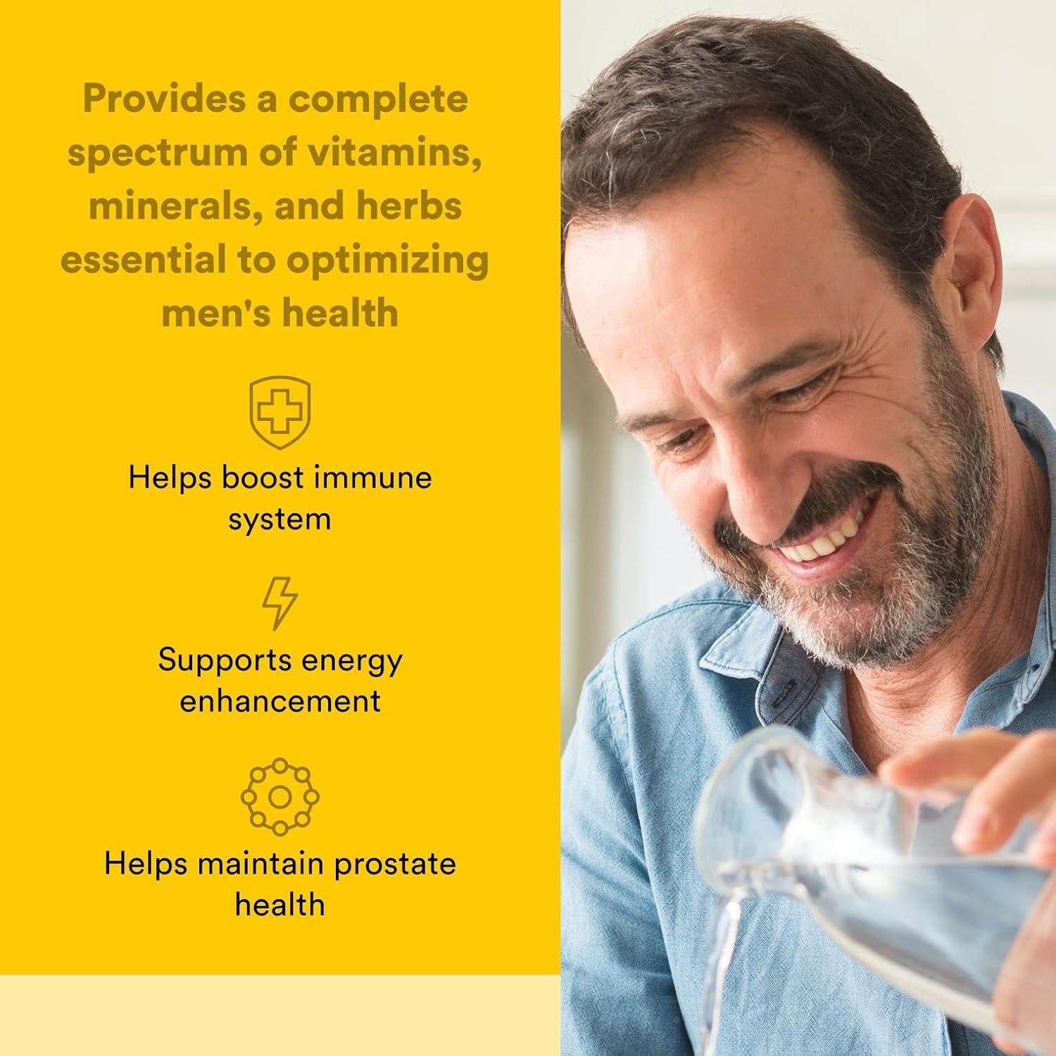 Suplemento Multivitamínico Natural Factors Hombres 120 tabletas