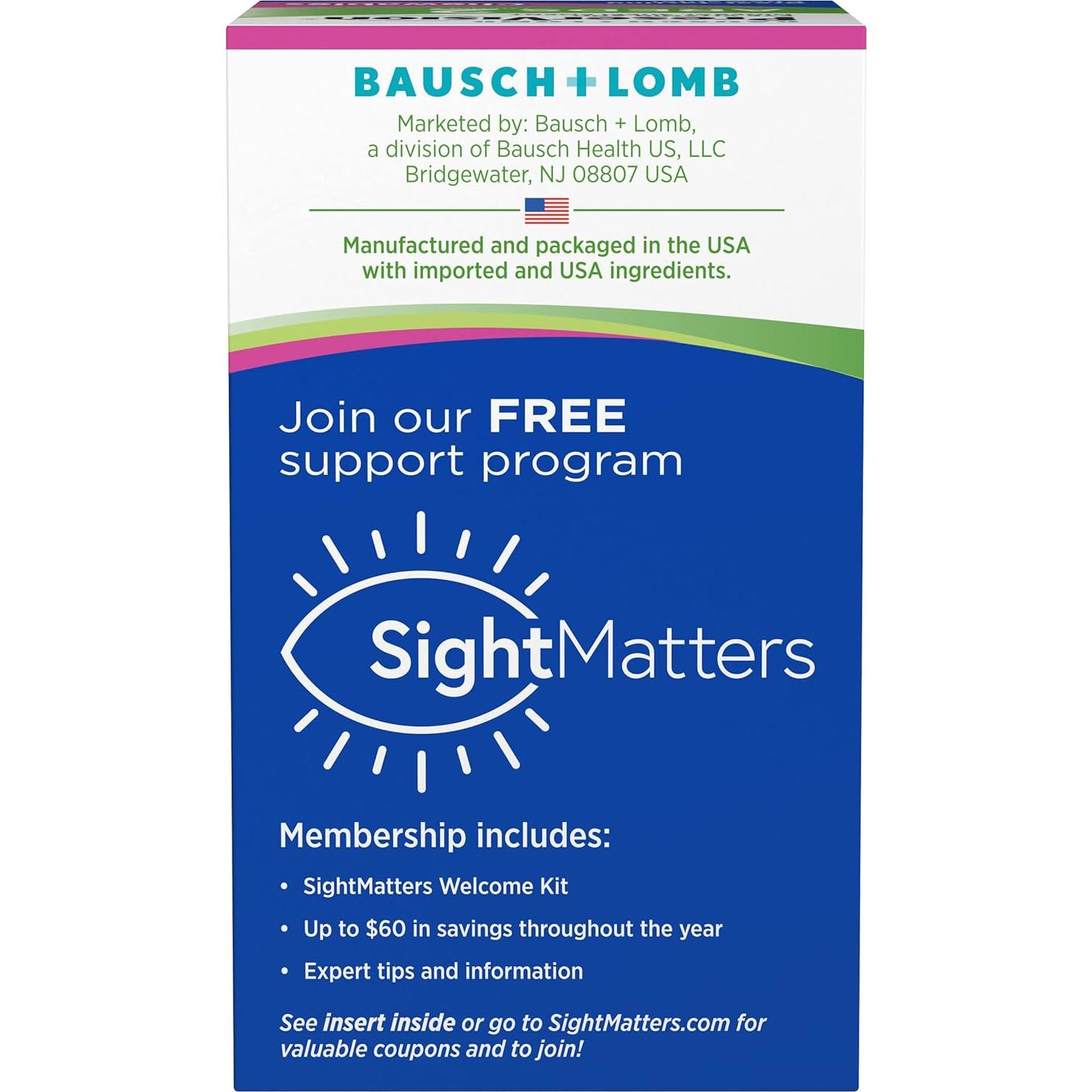 Vitaminas Masticables para Ojos PreserVision AREDS 2 Bausch + Lomb 60 Tabletas