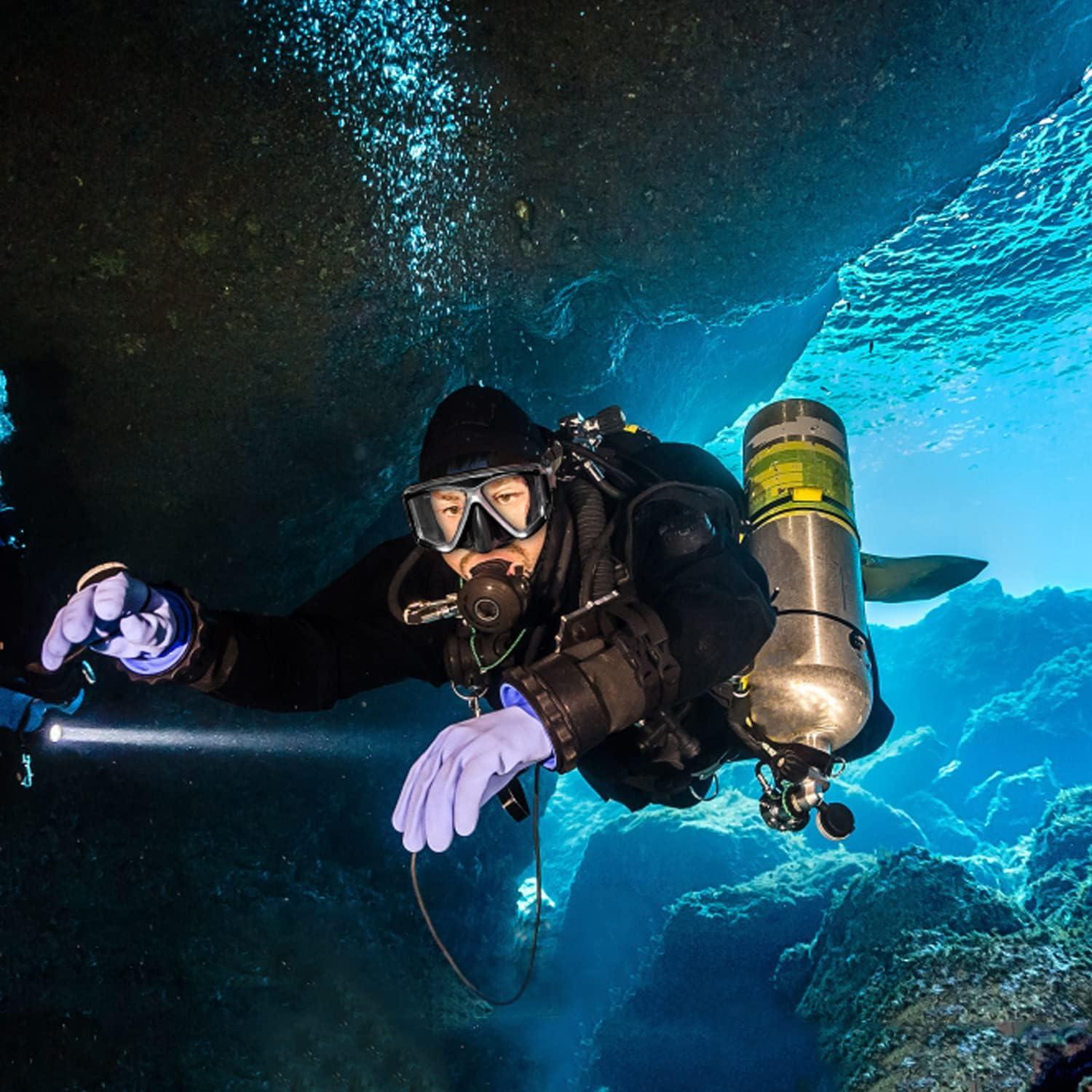 Máscara de Buceo EXROSSI RS-1500 4 Lentes Antivaho