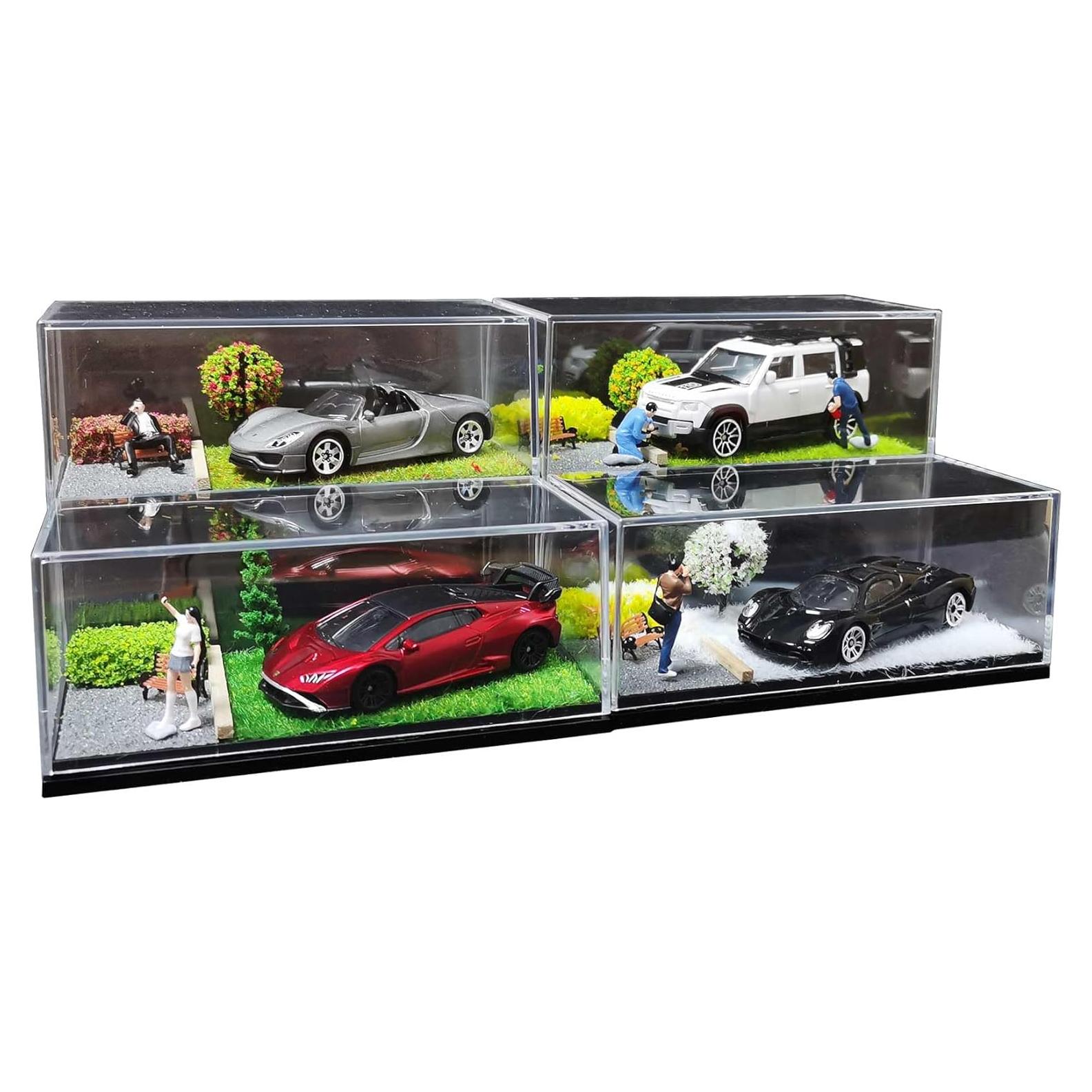 Diorama Callejero 1:64 Otypus - Estuche de Exhibición 4 Estaciones