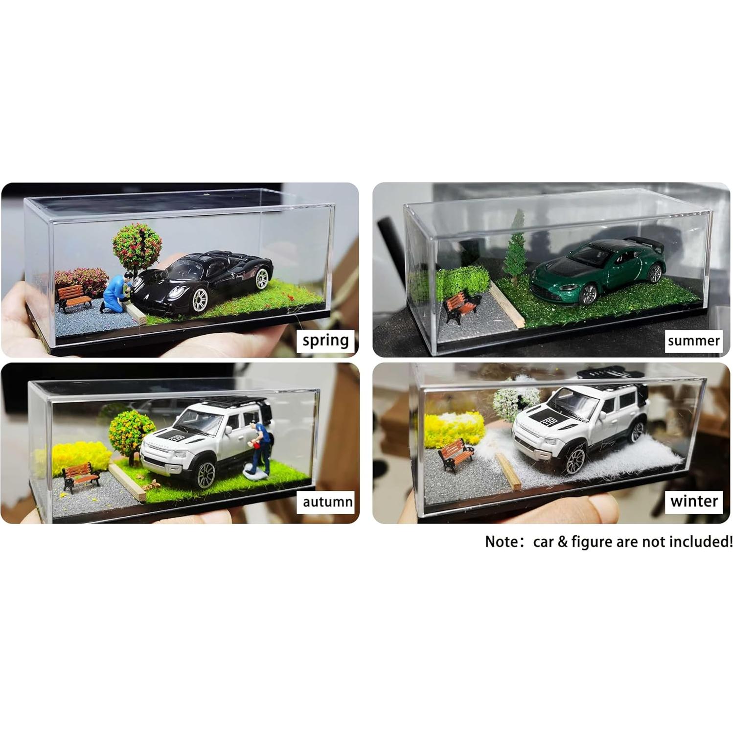 Diorama Callejero 1:64 Otypus - Estuche de Exhibición 4 Estaciones