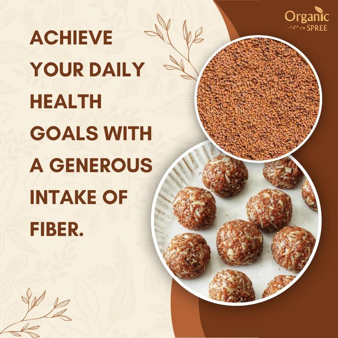 Tabletas de Shatavari Organic Spree 120 Tabletas + 300g Semillas Halim