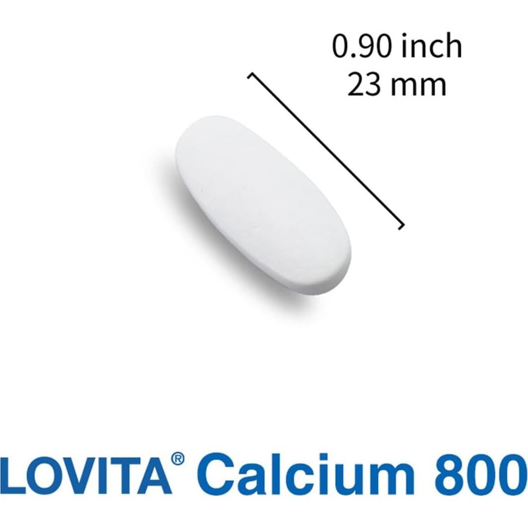 Suplemento de Calcio Citrato Lovita 800 mg + Magnesio 400 mg