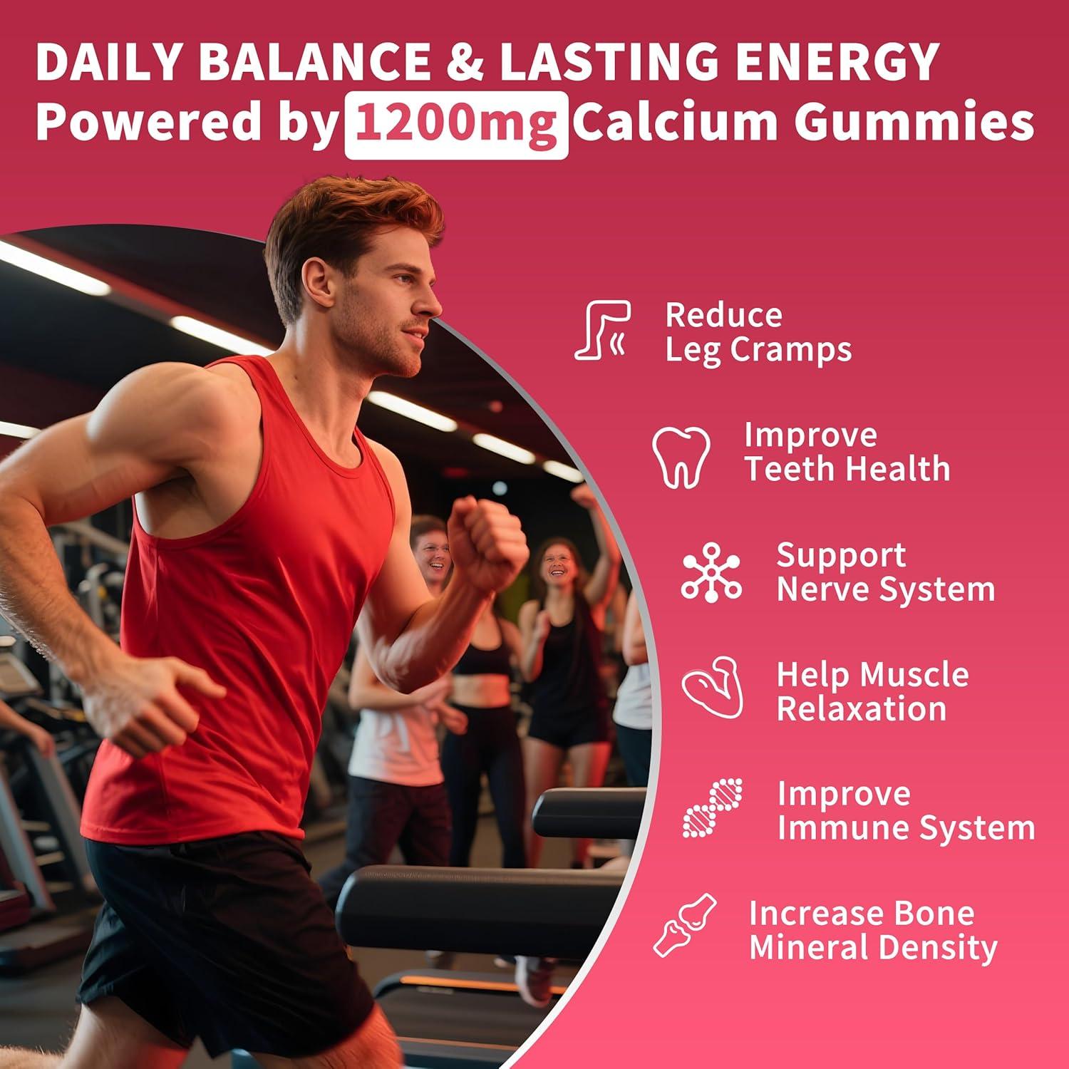 Gominolas de Citrato de Calcio 1200 mg Hudetex - 60 Unidades