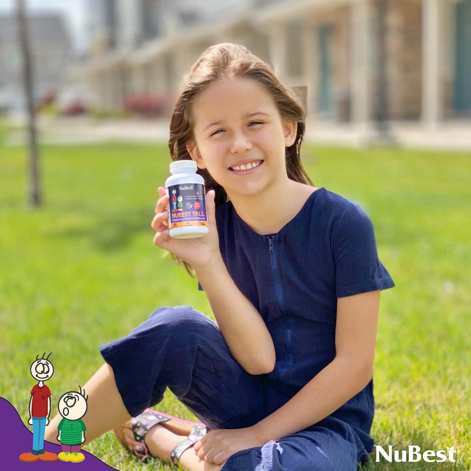 NuBest Tall | Suplemento de Crecimiento para Niños 5+ | Paquete 3