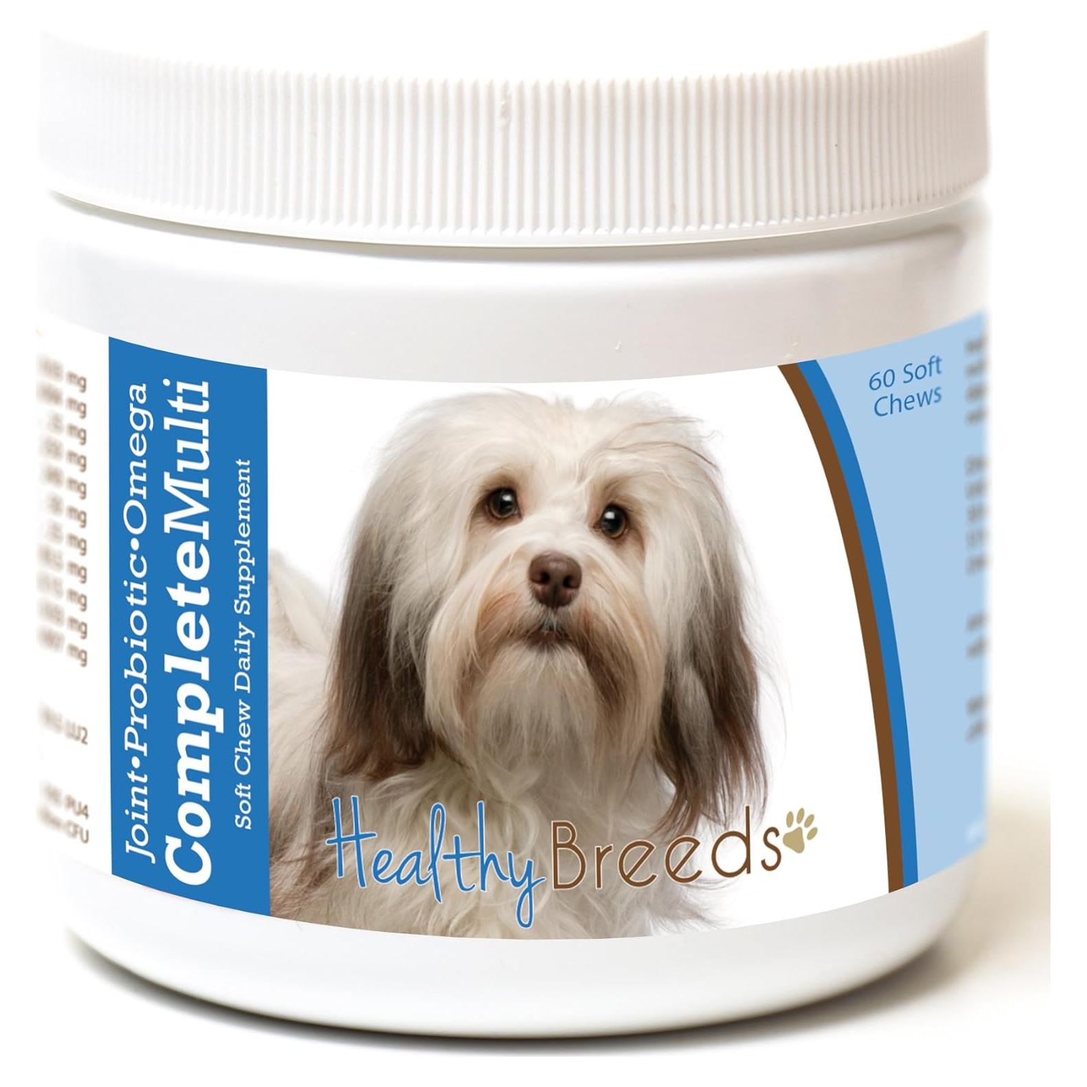 Multivitamina Suave Completa Healthy Breeds Havanese 60 Unidades