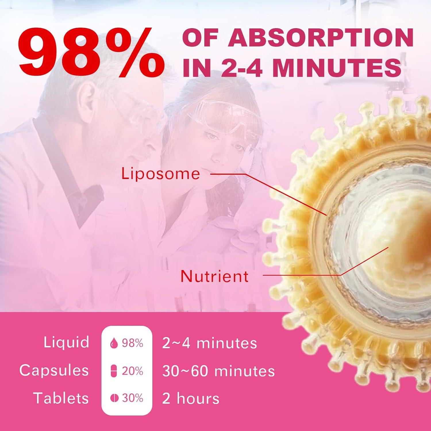 Gotas de Citrato de Calcio Liposomal 1200mg Geeoasis 59.15ml