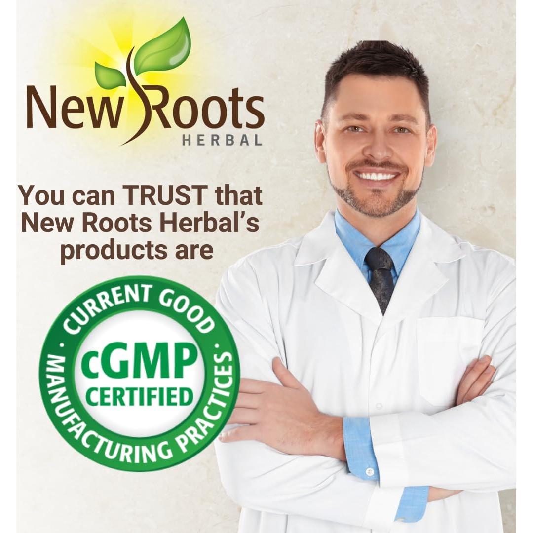 Suplemento de Hierro Heme New Roots con Vitamina C y B12 - 30 Cápsulas