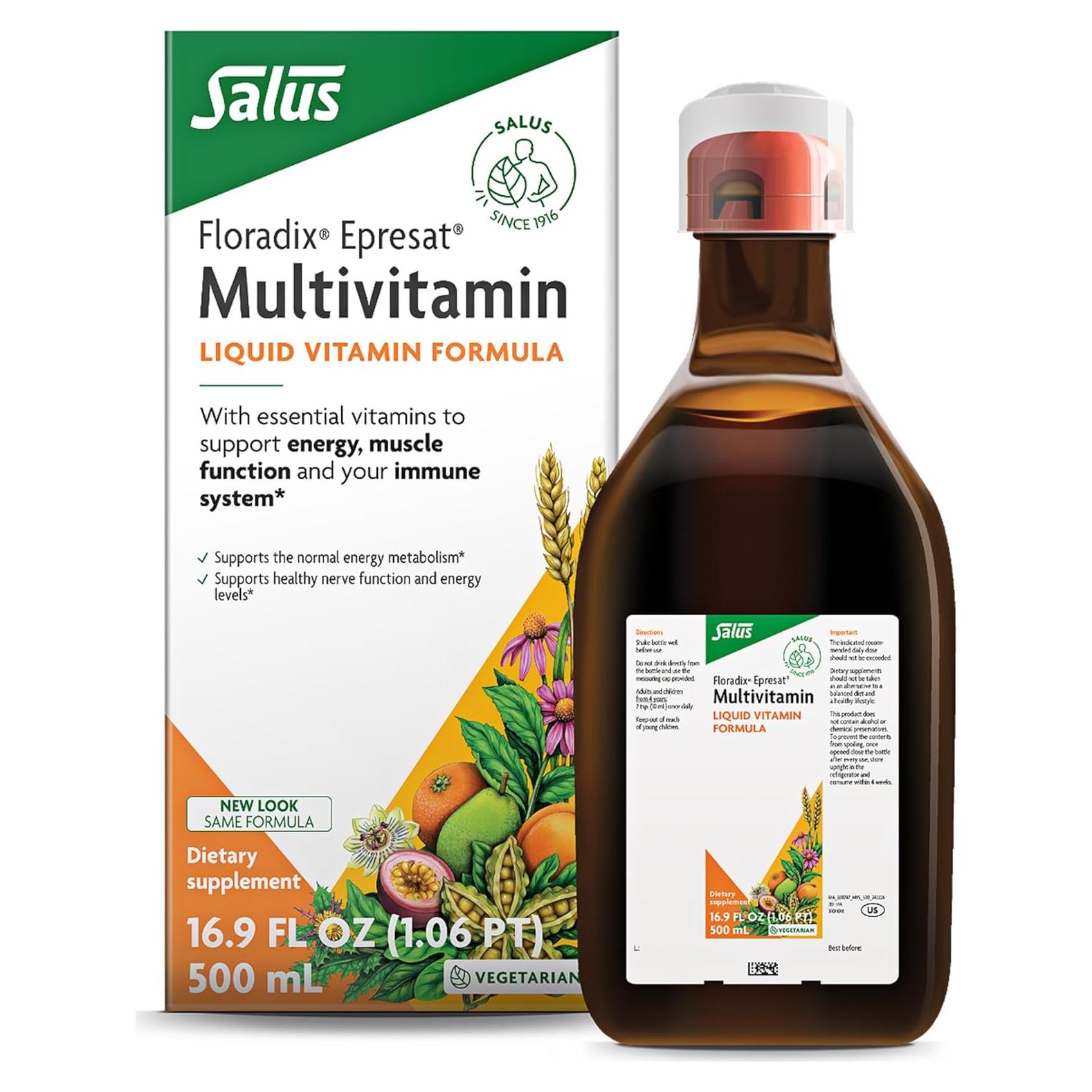 Floradix Epresat Multivitamínico Líquido 500 ml - Salus
