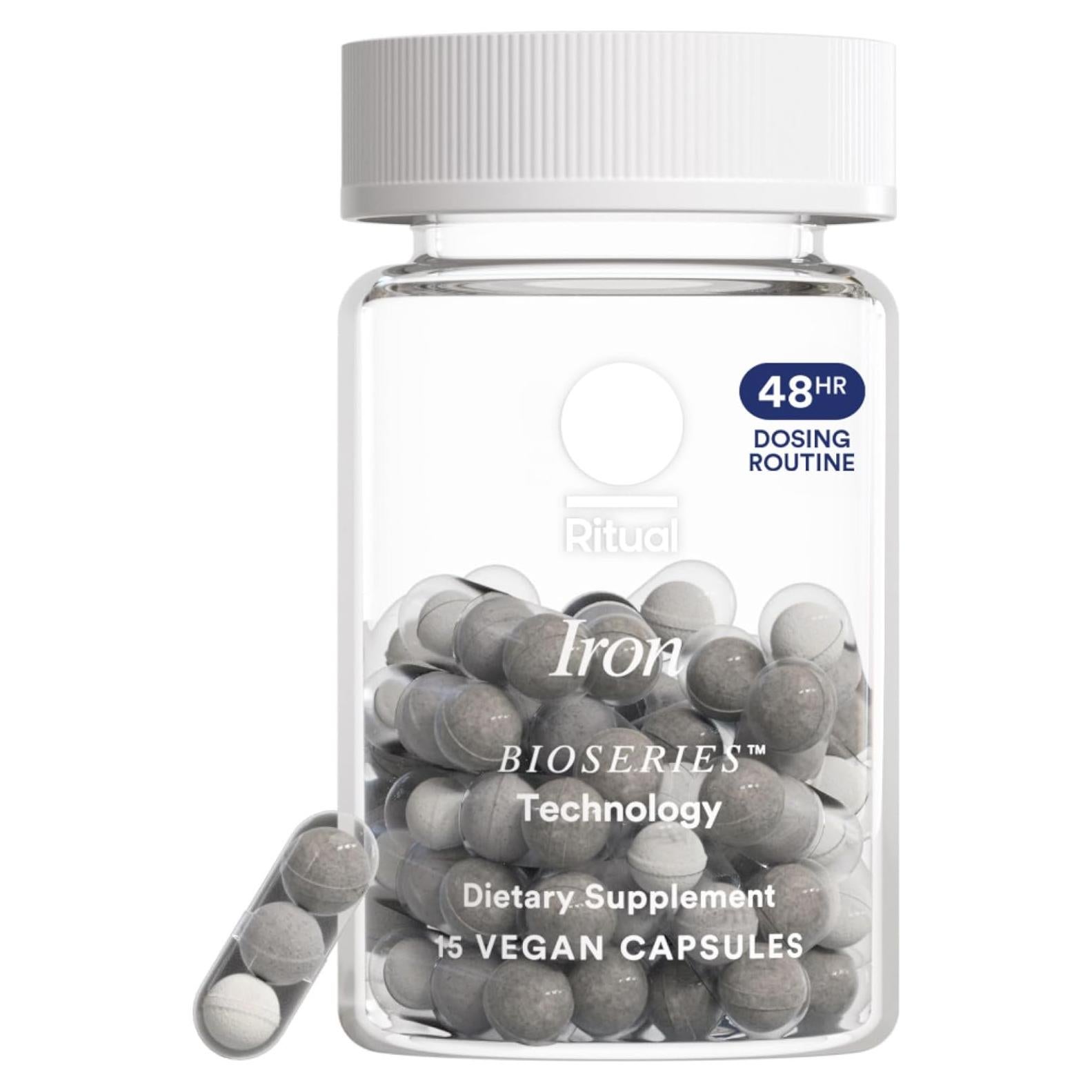 Suplemento de Hierro Ritual 60 mg con Vitaminas A y C - 15 Porciones