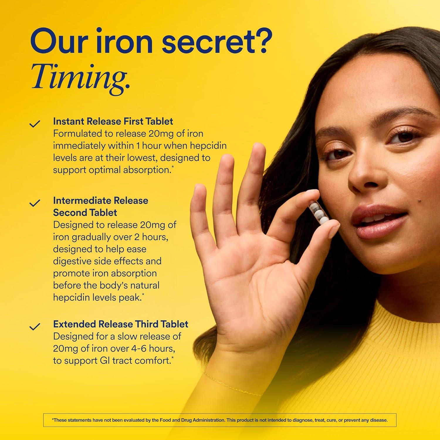 Suplemento de Hierro Ritual 60 mg con Vitaminas A y C - 15 Porciones