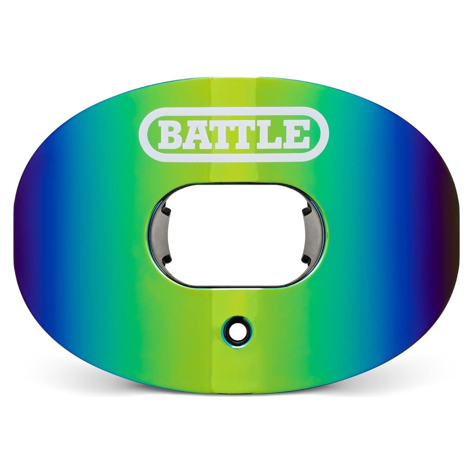 Protector Bucal de Fútbol Battle Sports Oxígeno - Azul/Verde