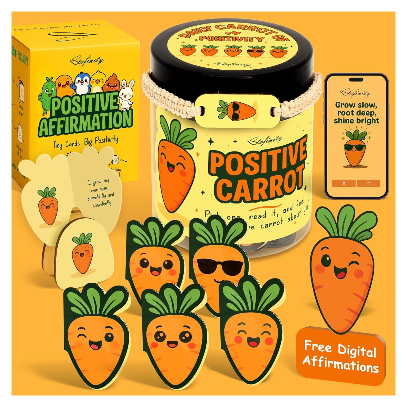 Tarro de Afirmaciones Positivas STOFINITY - 60 Notas Motivacionales