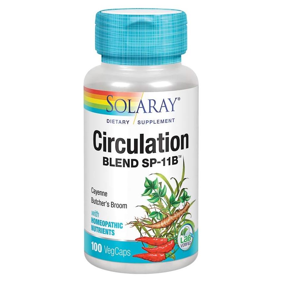 Suplemento Circulación Solaray SP-11B | 50 VegCaps