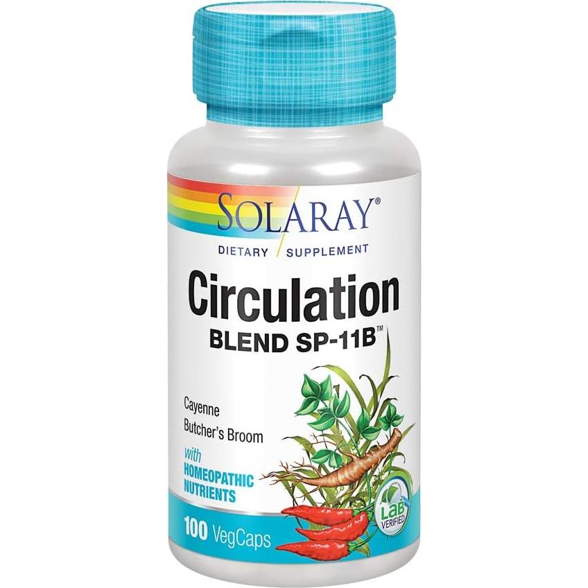 Suplemento Circulación Solaray SP-11B | 50 VegCaps