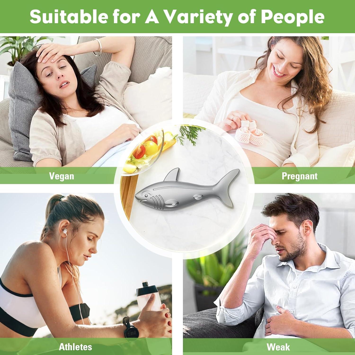 Pez de Hierro Natural Watstion - Suplemento de Hierro para Cocina