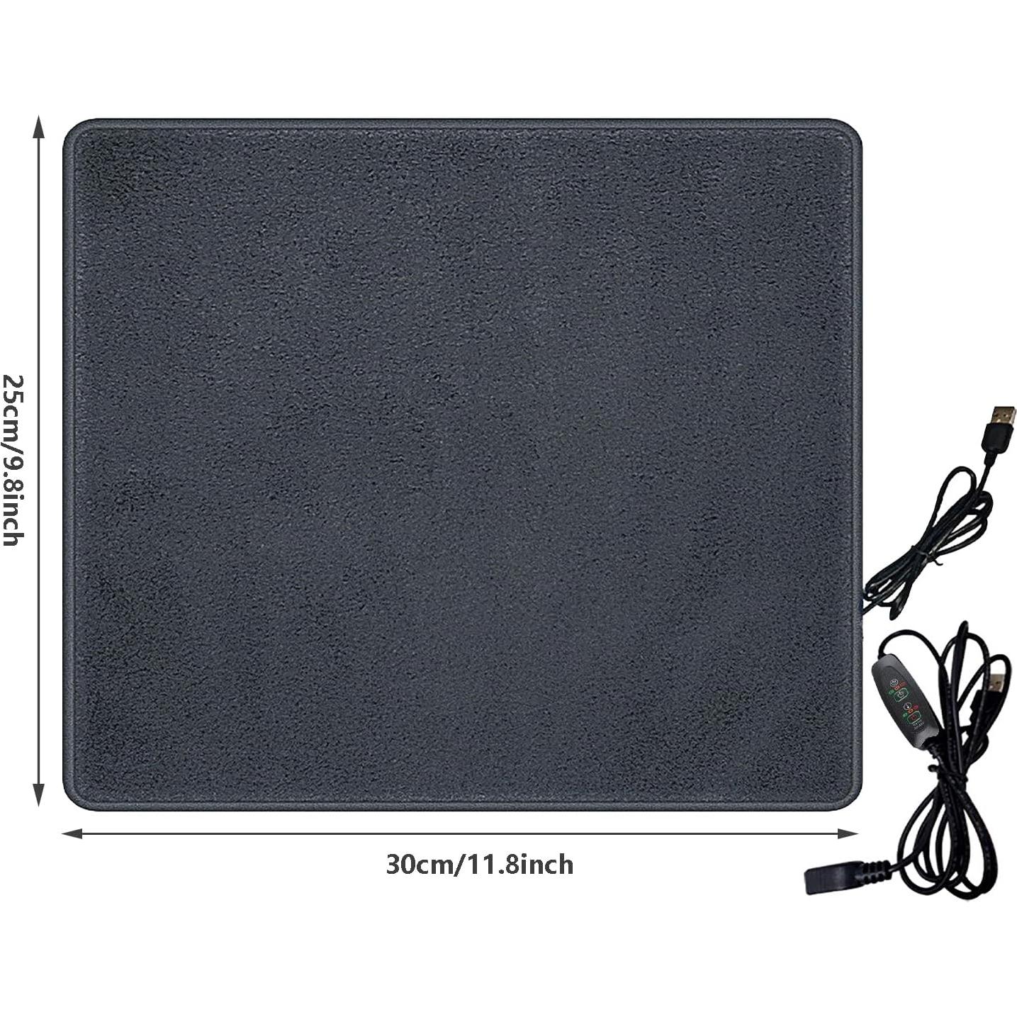 Almohadilla Térmica USB Clobeau 24x30 cm 3 Modos Ajustable