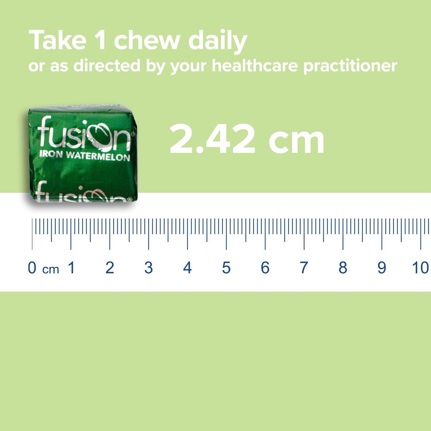 Suplemento de Hierro Caramelos Blandos Fusion Lifestyle 30 Unidades