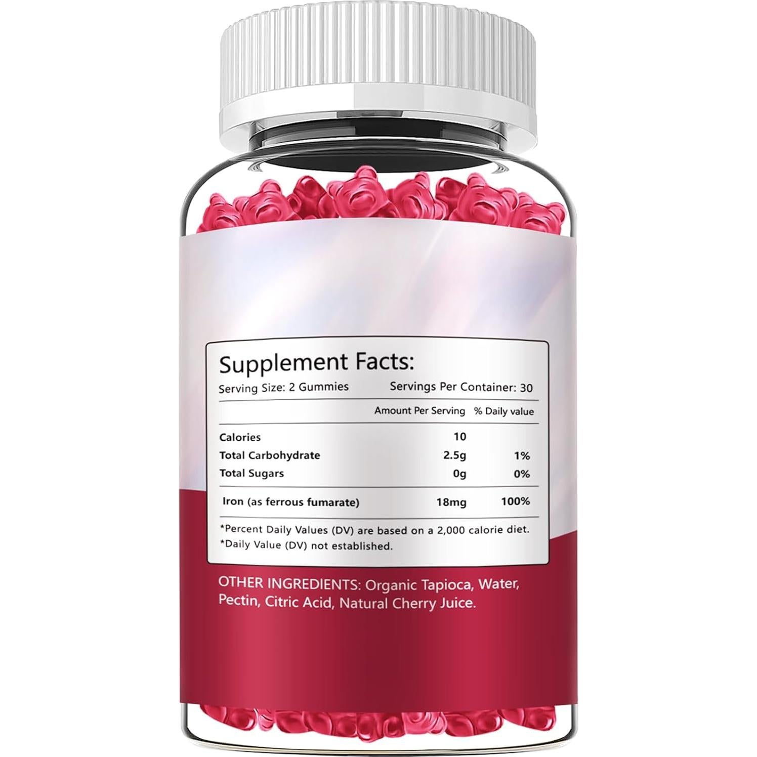 Suplemento de Hierro Vegano Sijigood 2 Paquetes 354g