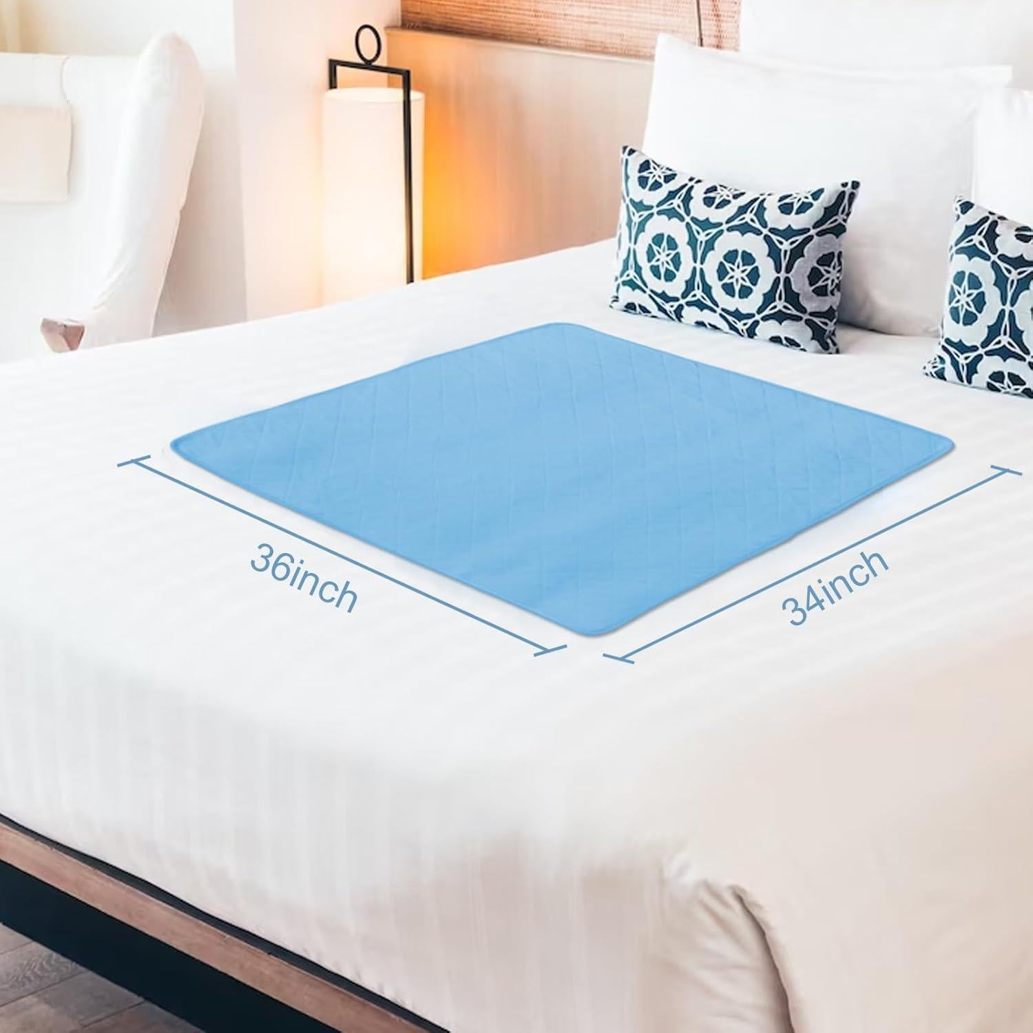 Almohadillas Lavables Impermeables SPRINGSPIRIT 86x91 cm - 4 Pzas