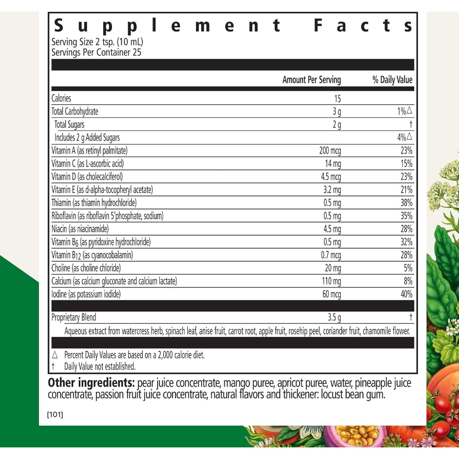 Floradix Kinder Love Multivitamina Líquida Infantil 250 ml