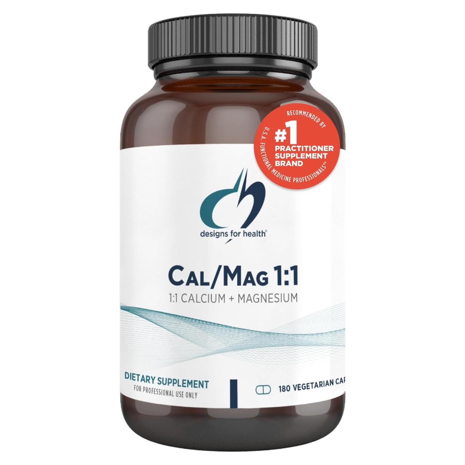 Suplemento Calcio y Magnesio Quelado 200mg - 180 Cápsulas