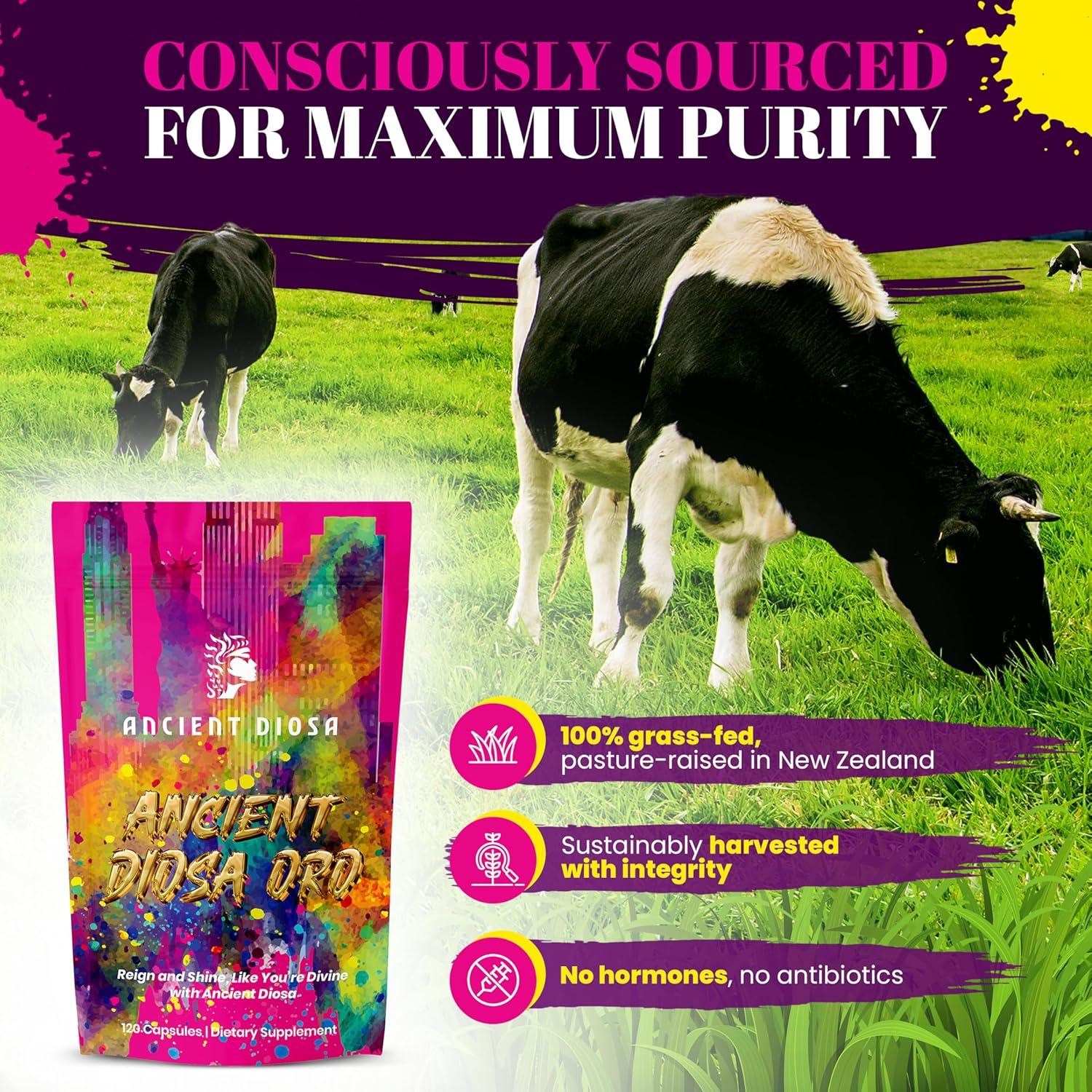 Suplemento de Órganos de Res para Mujeres - Hígado, Corazón y Riñón - 120 Cápsulas